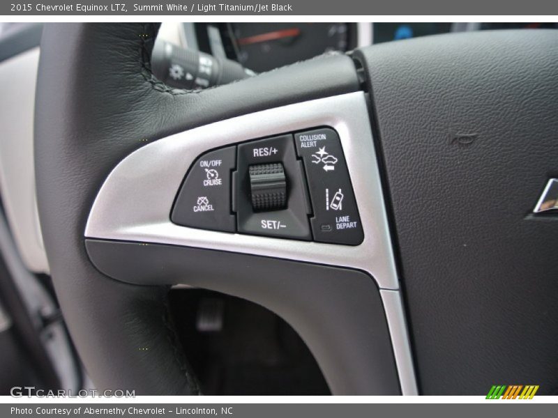 Summit White / Light Titanium/Jet Black 2015 Chevrolet Equinox LTZ