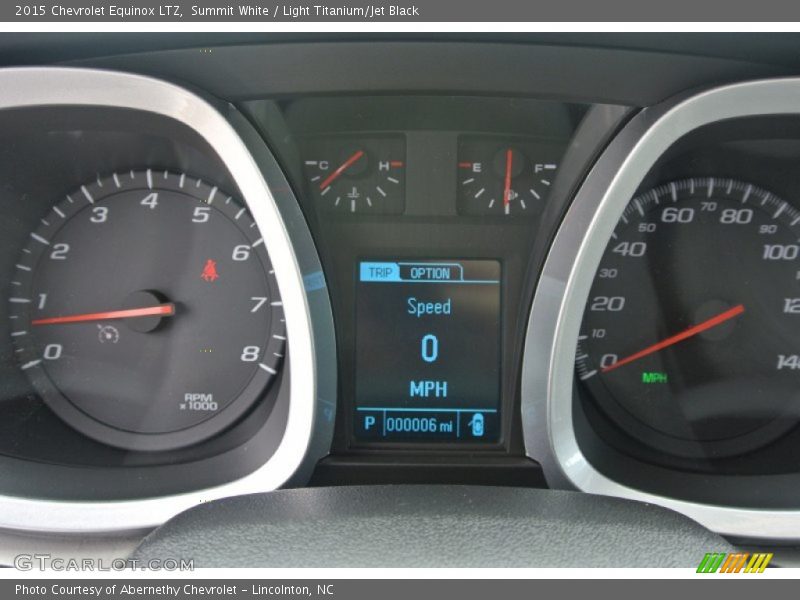 Summit White / Light Titanium/Jet Black 2015 Chevrolet Equinox LTZ