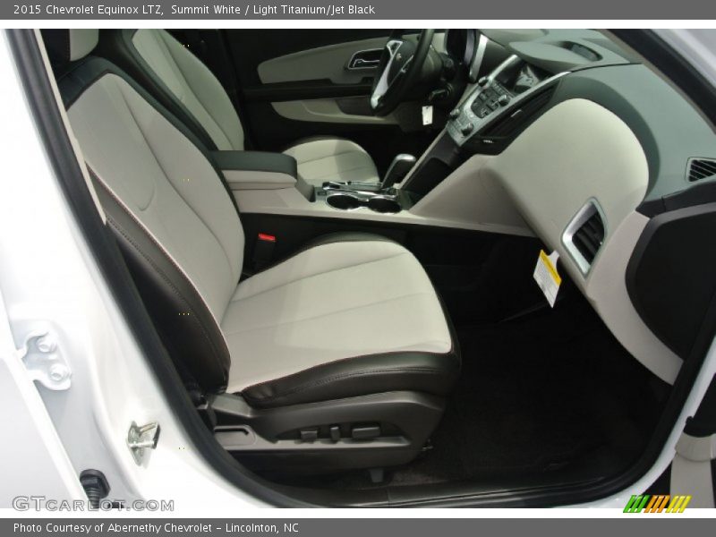Summit White / Light Titanium/Jet Black 2015 Chevrolet Equinox LTZ