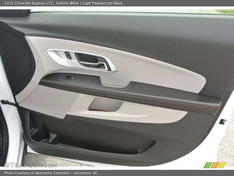Summit White / Light Titanium/Jet Black 2015 Chevrolet Equinox LTZ