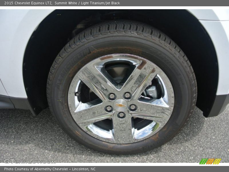 Summit White / Light Titanium/Jet Black 2015 Chevrolet Equinox LTZ