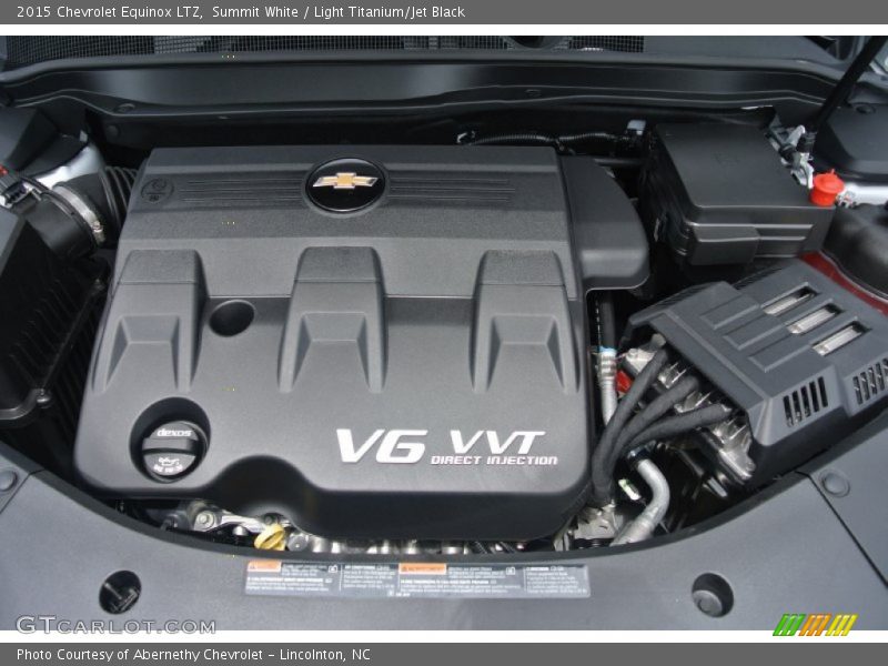 Summit White / Light Titanium/Jet Black 2015 Chevrolet Equinox LTZ
