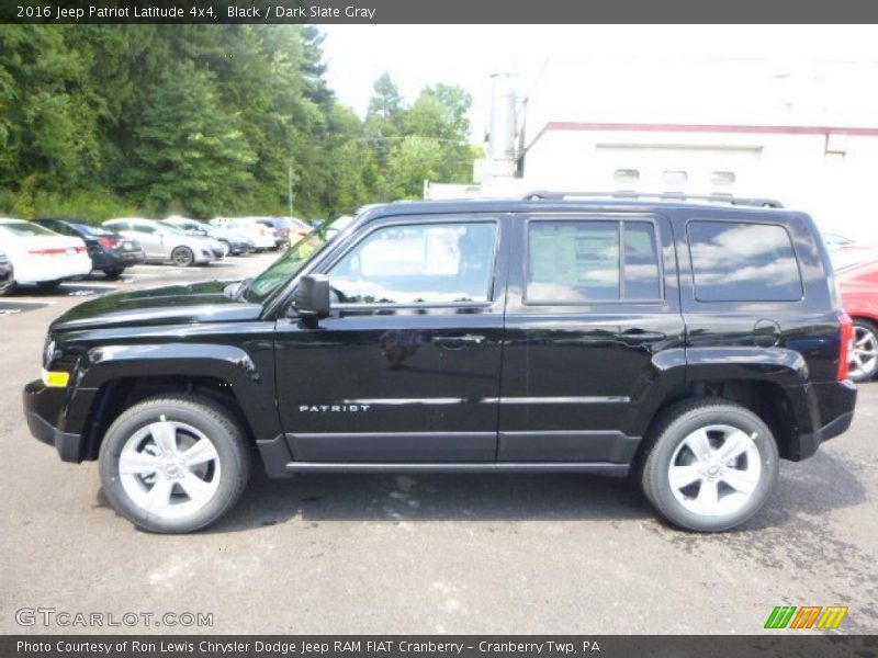 Black / Dark Slate Gray 2016 Jeep Patriot Latitude 4x4