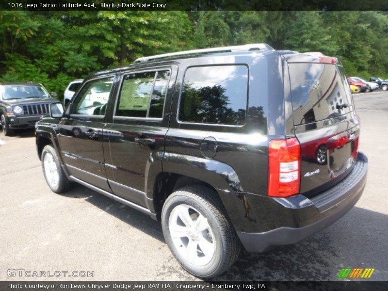 Black / Dark Slate Gray 2016 Jeep Patriot Latitude 4x4