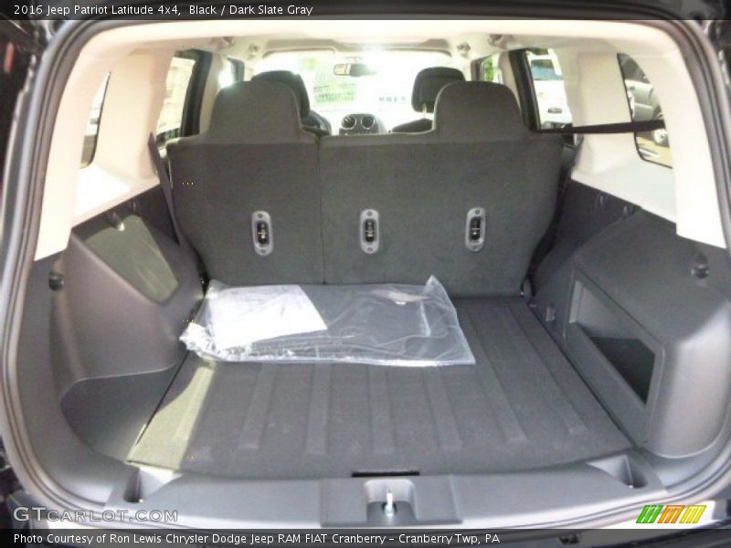 Black / Dark Slate Gray 2016 Jeep Patriot Latitude 4x4