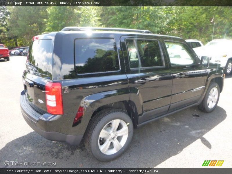 Black / Dark Slate Gray 2016 Jeep Patriot Latitude 4x4