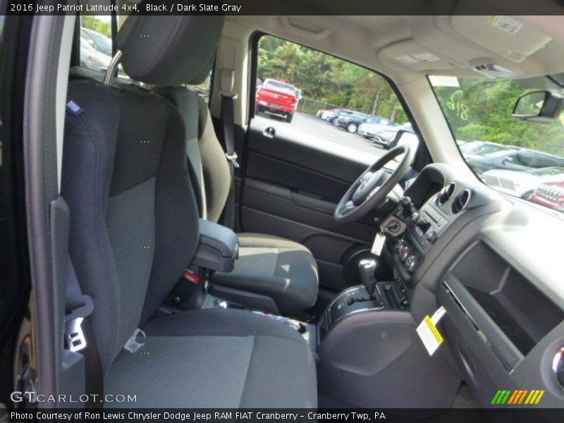 Black / Dark Slate Gray 2016 Jeep Patriot Latitude 4x4