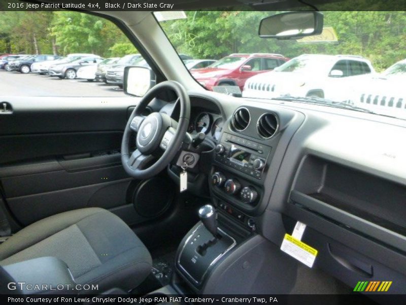 Black / Dark Slate Gray 2016 Jeep Patriot Latitude 4x4