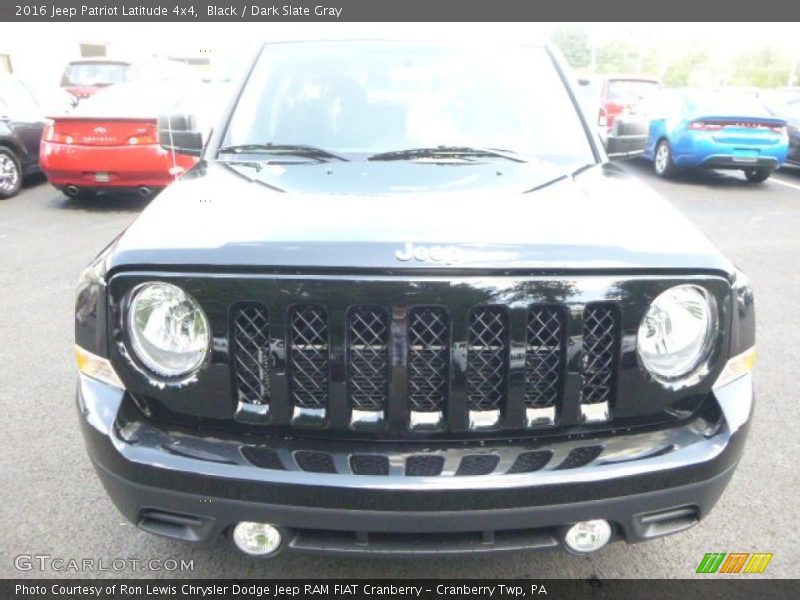 Black / Dark Slate Gray 2016 Jeep Patriot Latitude 4x4