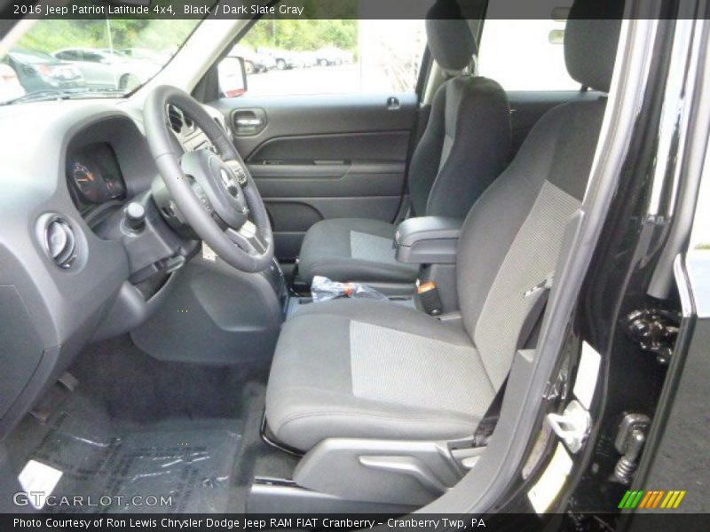 Black / Dark Slate Gray 2016 Jeep Patriot Latitude 4x4