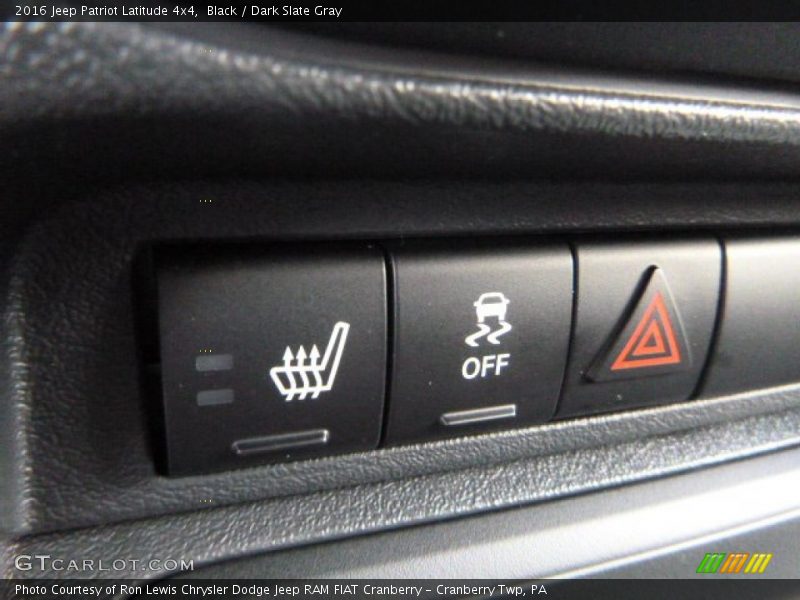 Black / Dark Slate Gray 2016 Jeep Patriot Latitude 4x4