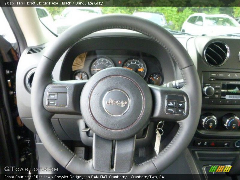 Black / Dark Slate Gray 2016 Jeep Patriot Latitude 4x4