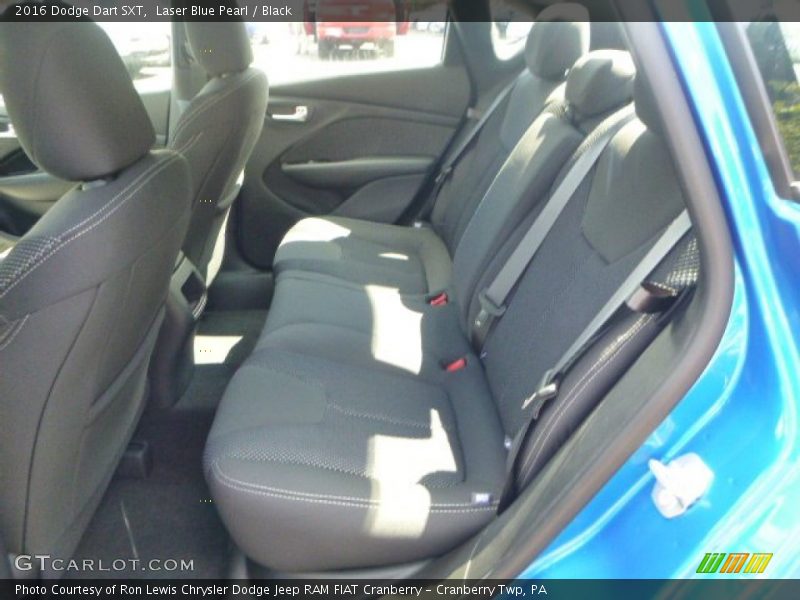 Laser Blue Pearl / Black 2016 Dodge Dart SXT