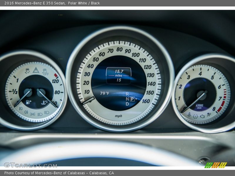  2016 E 350 Sedan 350 Sedan Gauges