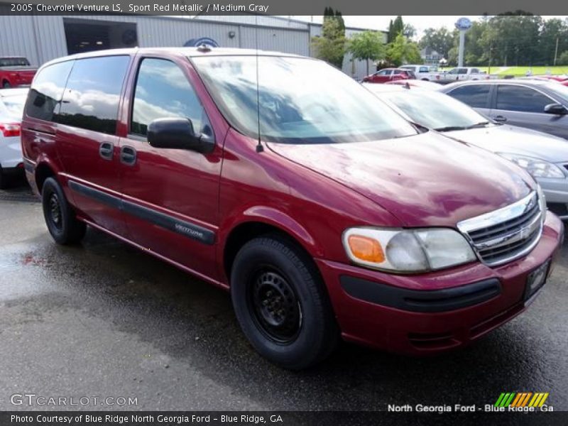 Sport Red Metallic / Medium Gray 2005 Chevrolet Venture LS