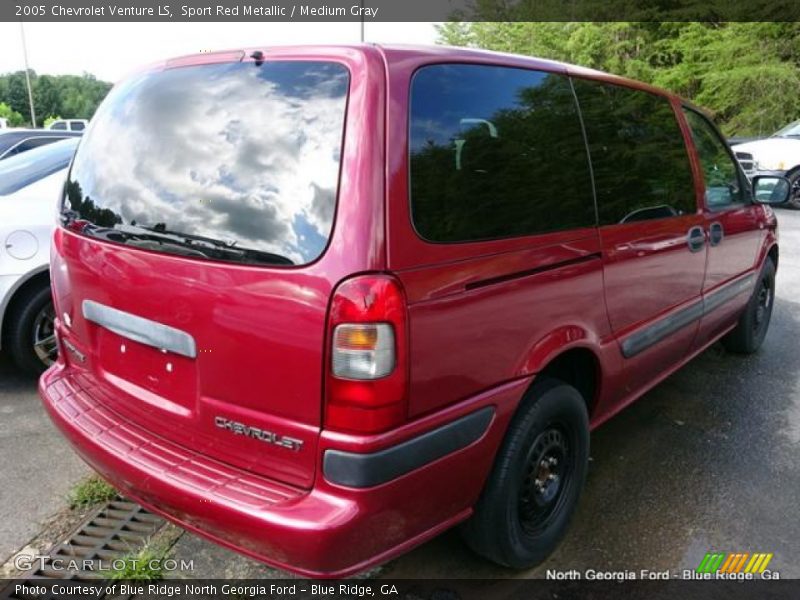 Sport Red Metallic / Medium Gray 2005 Chevrolet Venture LS