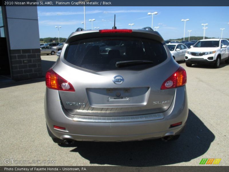 Platinum Graphite Metallic / Black 2010 Nissan Murano SL AWD