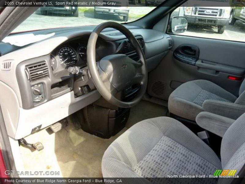 Sport Red Metallic / Medium Gray 2005 Chevrolet Venture LS