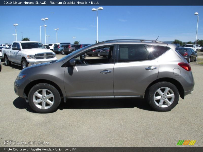 Platinum Graphite Metallic / Black 2010 Nissan Murano SL AWD
