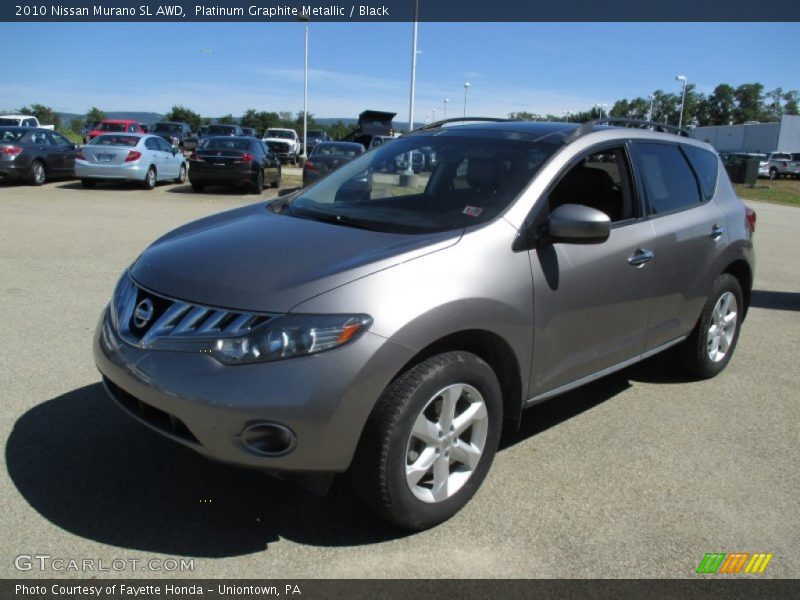 Platinum Graphite Metallic / Black 2010 Nissan Murano SL AWD