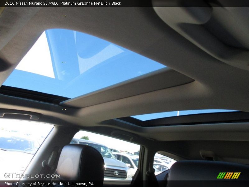 Platinum Graphite Metallic / Black 2010 Nissan Murano SL AWD