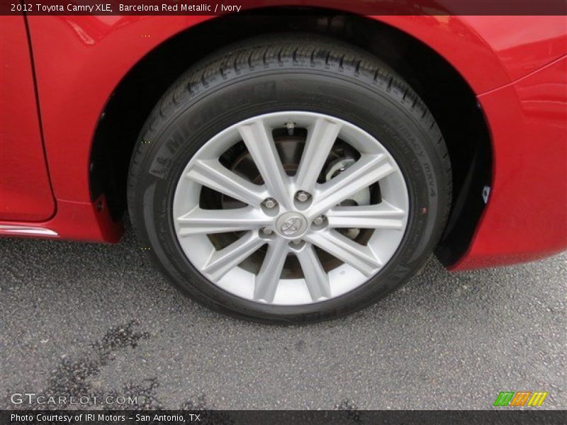 Barcelona Red Metallic / Ivory 2012 Toyota Camry XLE