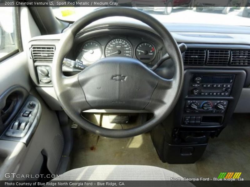 Sport Red Metallic / Medium Gray 2005 Chevrolet Venture LS