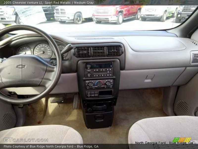 Sport Red Metallic / Medium Gray 2005 Chevrolet Venture LS