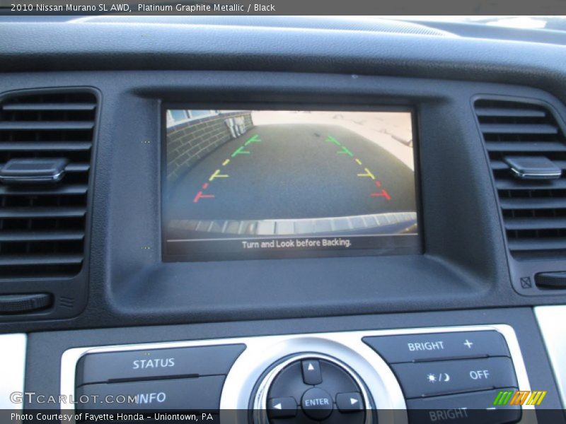 Platinum Graphite Metallic / Black 2010 Nissan Murano SL AWD