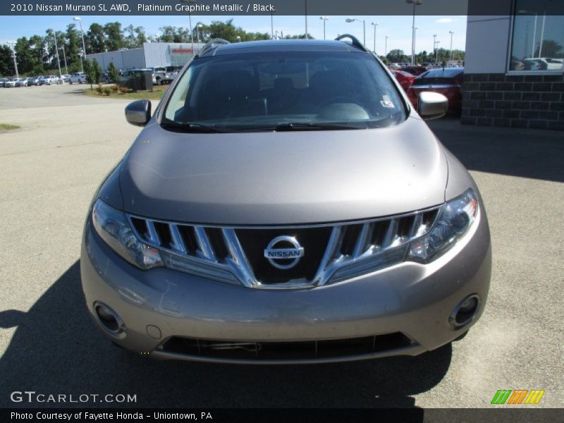 Platinum Graphite Metallic / Black 2010 Nissan Murano SL AWD