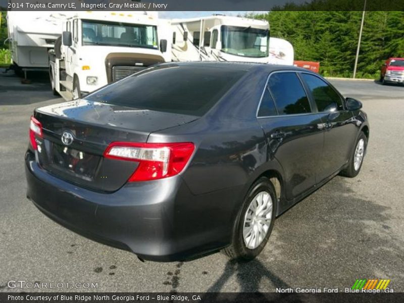 Magnetic Gray Metallic / Ivory 2014 Toyota Camry LE