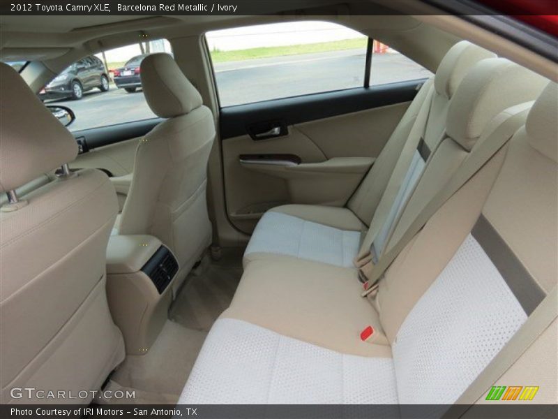 Barcelona Red Metallic / Ivory 2012 Toyota Camry XLE