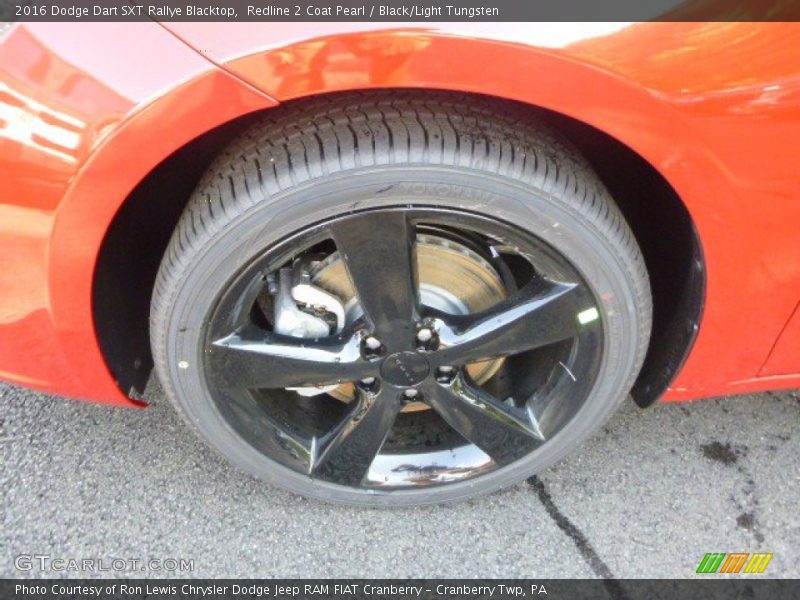 2016 Dart SXT Rallye Blacktop Wheel