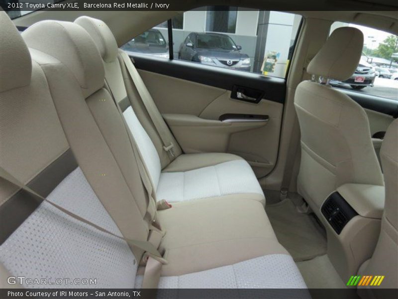 Barcelona Red Metallic / Ivory 2012 Toyota Camry XLE