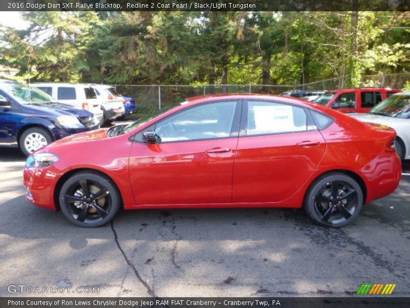  2016 Dart SXT Rallye Blacktop Redline 2 Coat Pearl