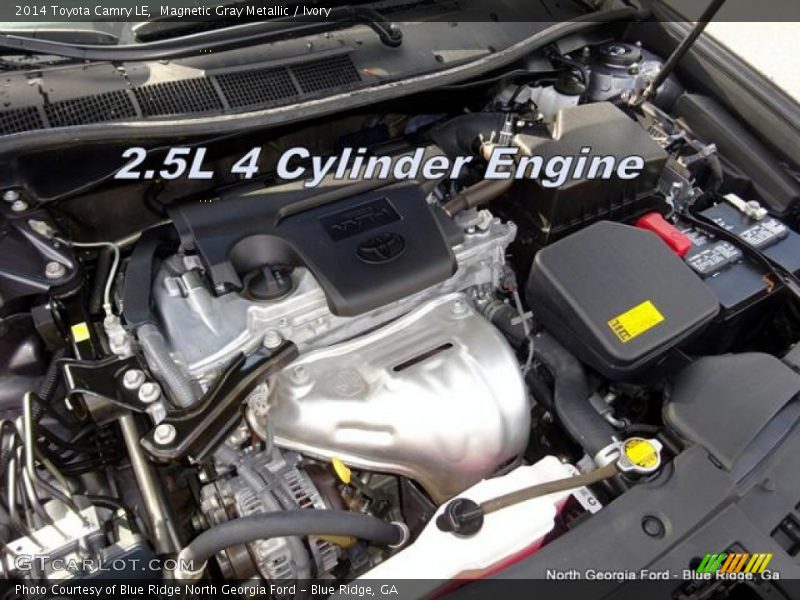 Magnetic Gray Metallic / Ivory 2014 Toyota Camry LE