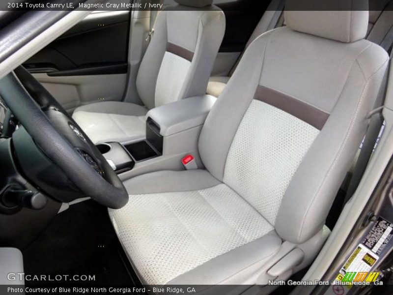 Magnetic Gray Metallic / Ivory 2014 Toyota Camry LE