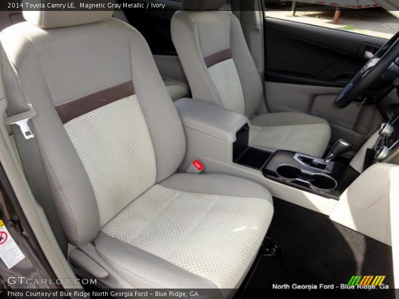 Magnetic Gray Metallic / Ivory 2014 Toyota Camry LE