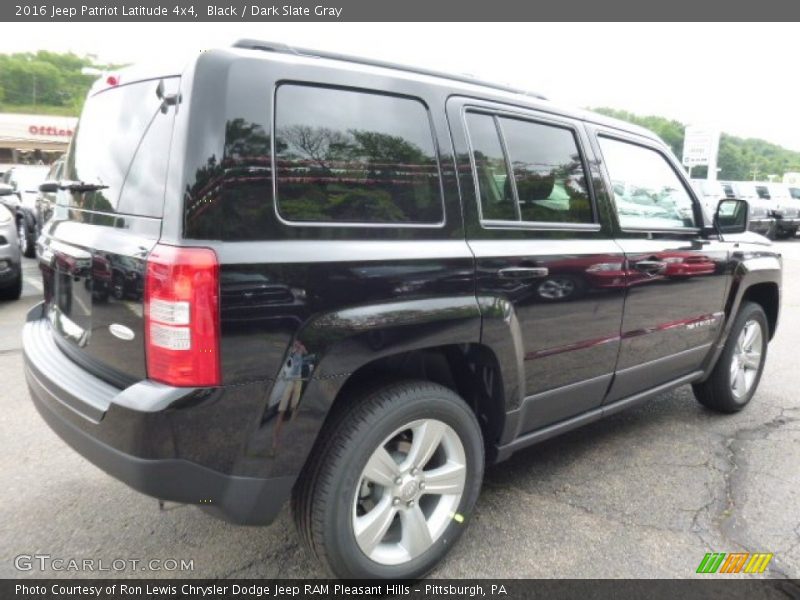 Black / Dark Slate Gray 2016 Jeep Patriot Latitude 4x4