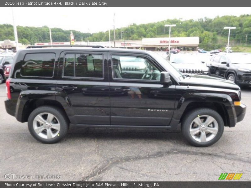 Black / Dark Slate Gray 2016 Jeep Patriot Latitude 4x4