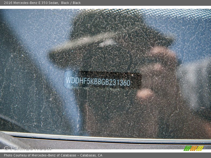 Black / Black 2016 Mercedes-Benz E 350 Sedan
