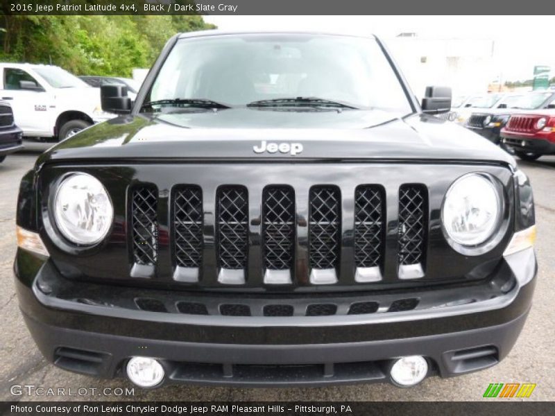Black / Dark Slate Gray 2016 Jeep Patriot Latitude 4x4