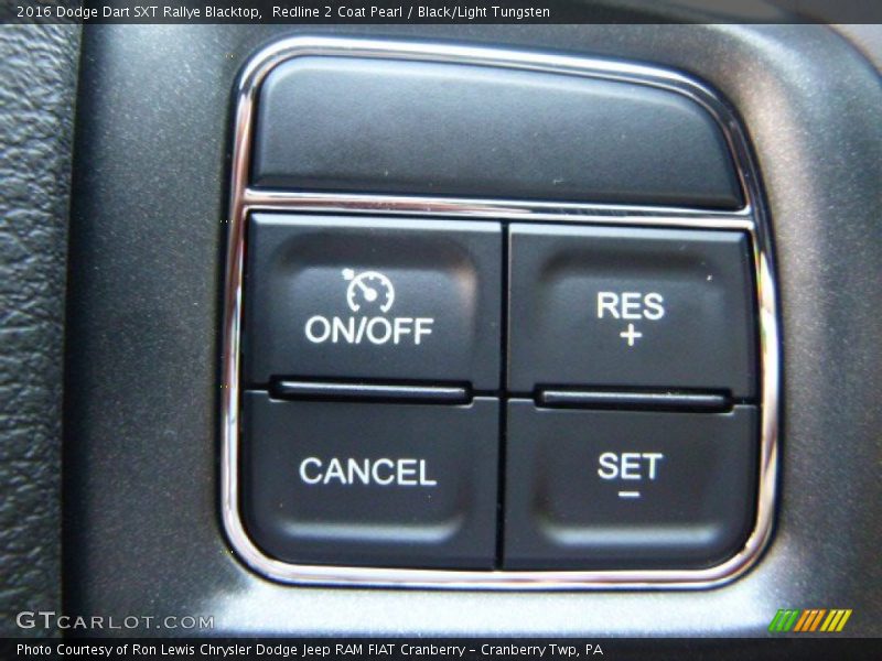 Controls of 2016 Dart SXT Rallye Blacktop