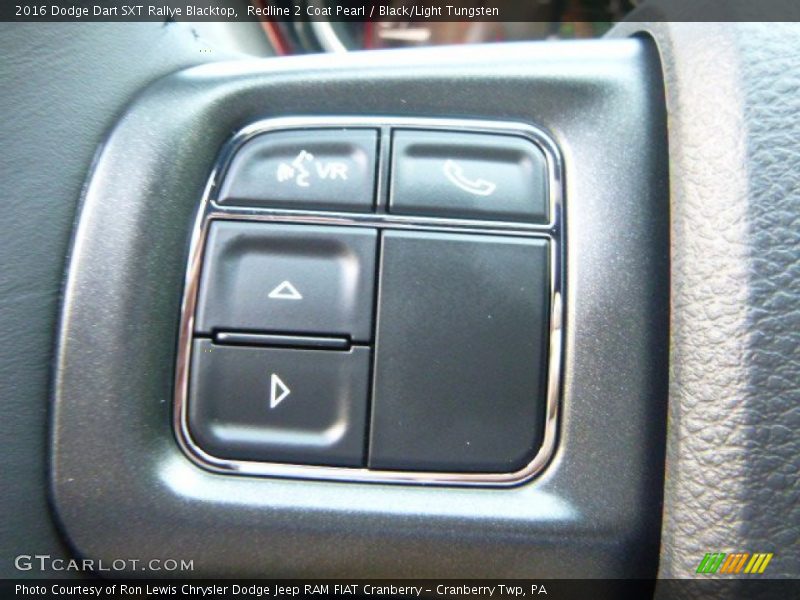 Controls of 2016 Dart SXT Rallye Blacktop