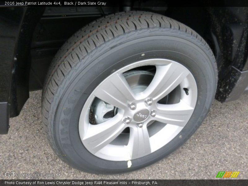 Black / Dark Slate Gray 2016 Jeep Patriot Latitude 4x4