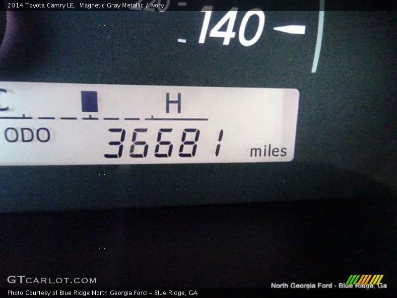 Magnetic Gray Metallic / Ivory 2014 Toyota Camry LE