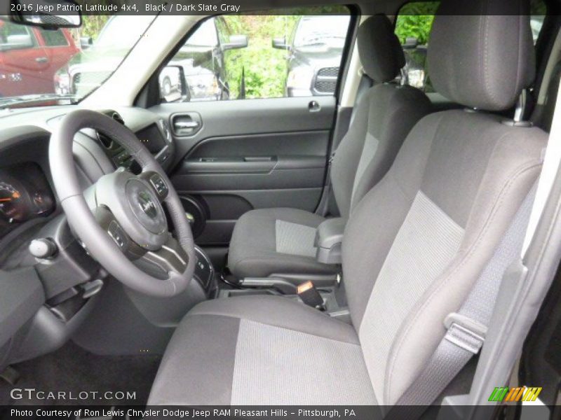  2016 Patriot Latitude 4x4 Dark Slate Gray Interior
