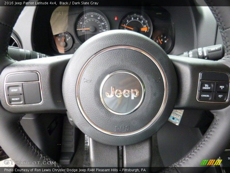 Black / Dark Slate Gray 2016 Jeep Patriot Latitude 4x4