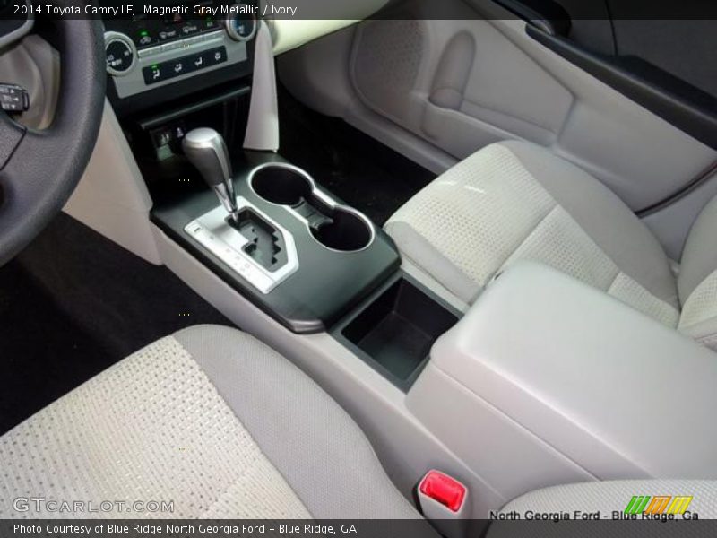 Magnetic Gray Metallic / Ivory 2014 Toyota Camry LE