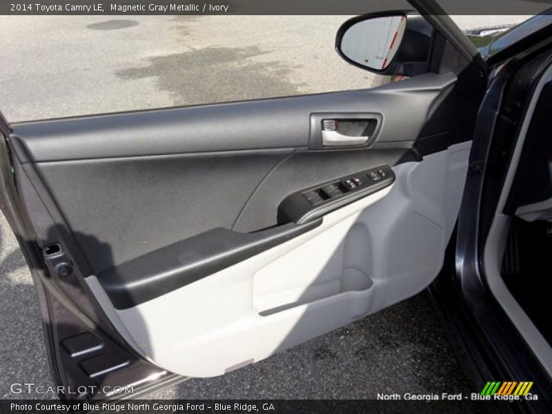 Magnetic Gray Metallic / Ivory 2014 Toyota Camry LE